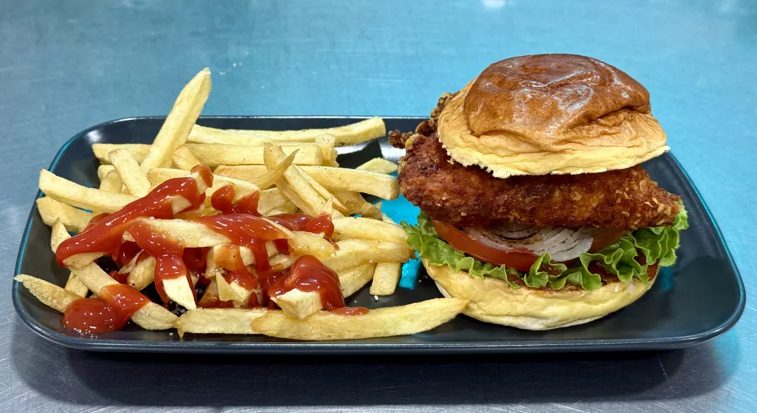 Hamburguesa de pollo